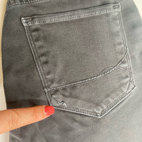 NYDJ Jade Gunmetal Denim Legging Mid Rise Size 2 - Picture 7 of 16